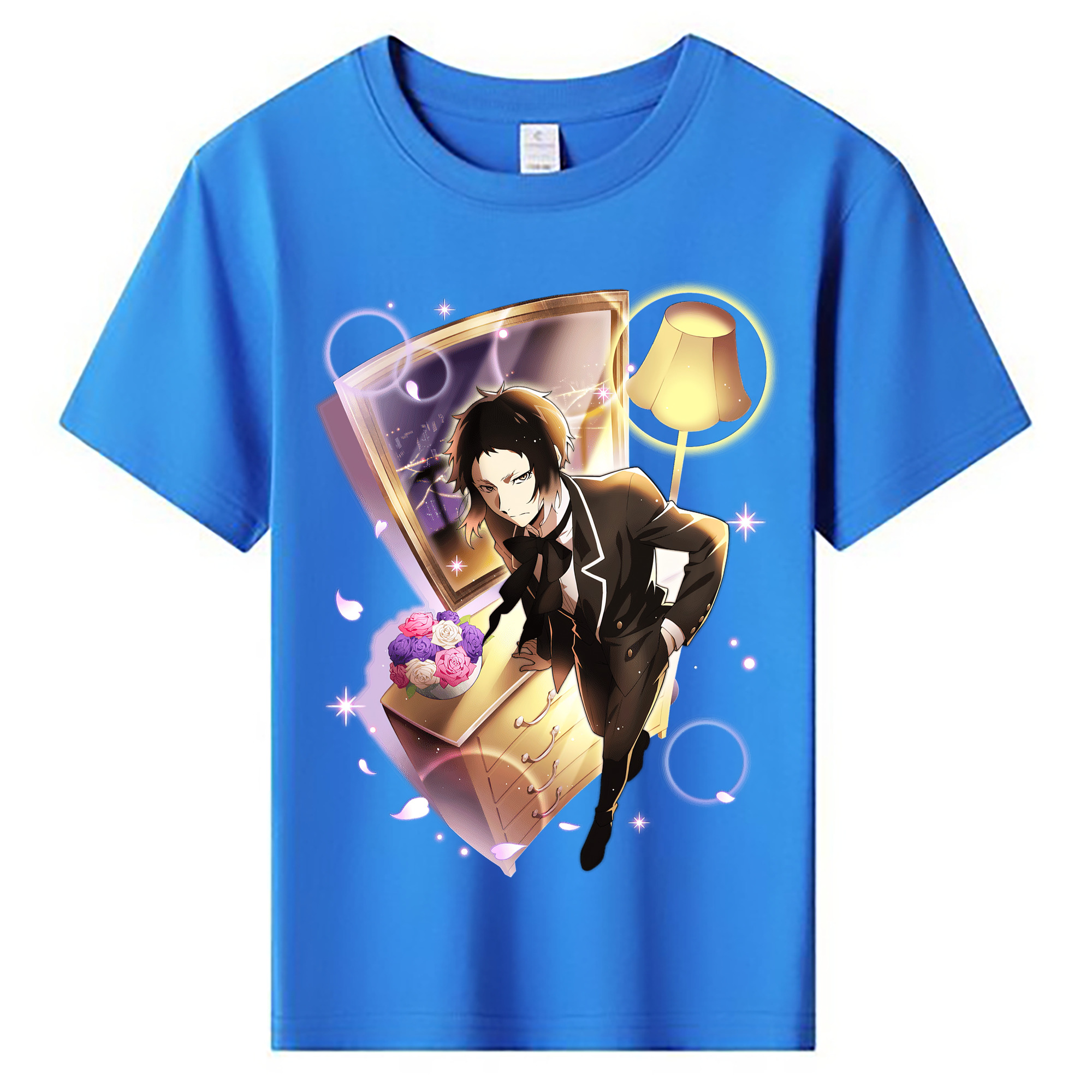 （画像用） 文豪ストレイドッグス Bungo Stray Dogs 綿100％キッズTシャツ（フロントプリント）